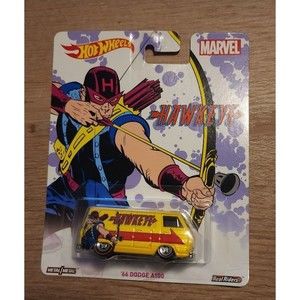 Hot Wheels Hawkeye Marvel Real Riders '66 Dodge A100